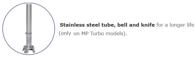 Robot Coupe MP350 Turbo Immersion Power Mixer 14" - Handles 50 qt. - 120v