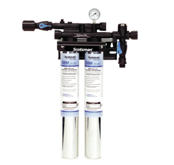 Scotsman SSM2-P Twin Primary Water Filter Cartridge Assembly, Tank