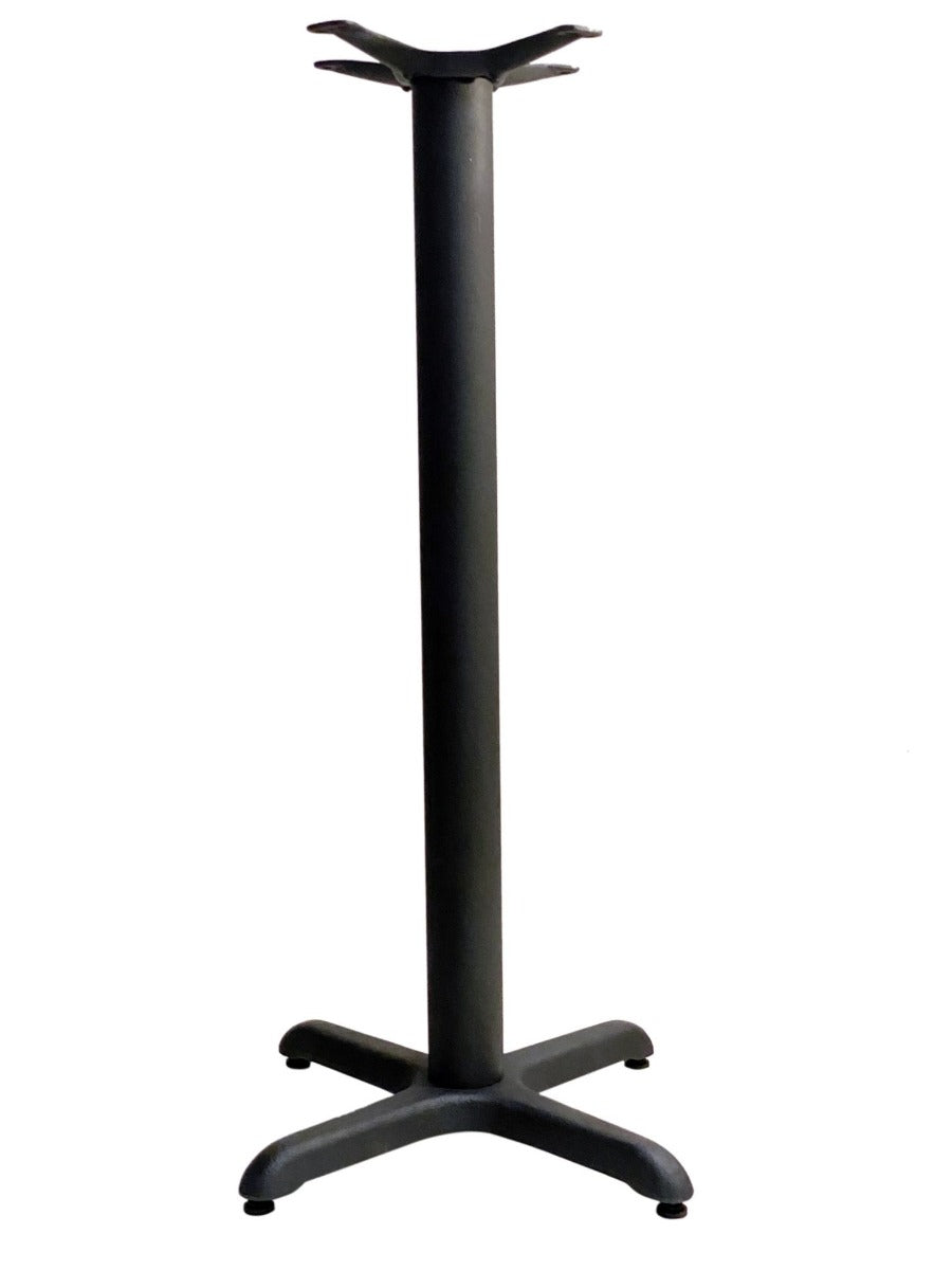 AAA Furniture Wholesale T2222BH Black Cast Iron Bar Height Table Base 22" x 22" x 39-1/2"H