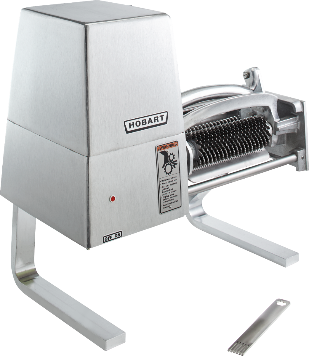 Hobart 403+BUILDUP Countertop Meat Tenderizer with Knit-Knife Blades - 1/2 HP