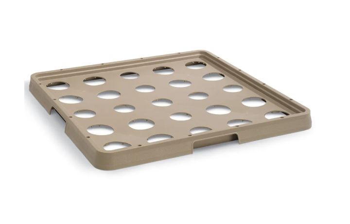 Vollrath TRICE16 Full-Size Rack-Master Ice Filler - 16 Compartment, Beige - 3ea/Case