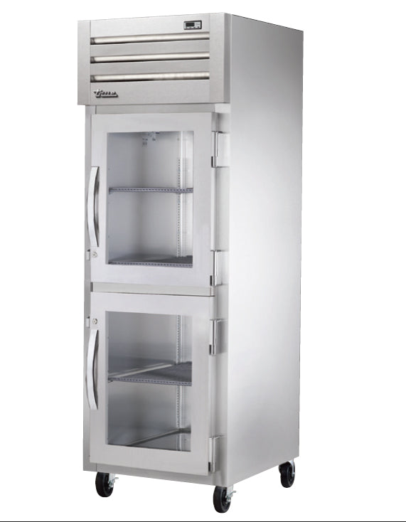 True STA1F‑2HG‑HC Spec Series Reach‑In Freezer with Two Glass Half Doors