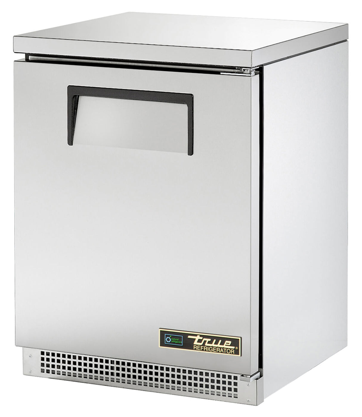 True TUC-24-HC 24 inch 1-section solid door undercounter refrigerator commercial kitchen