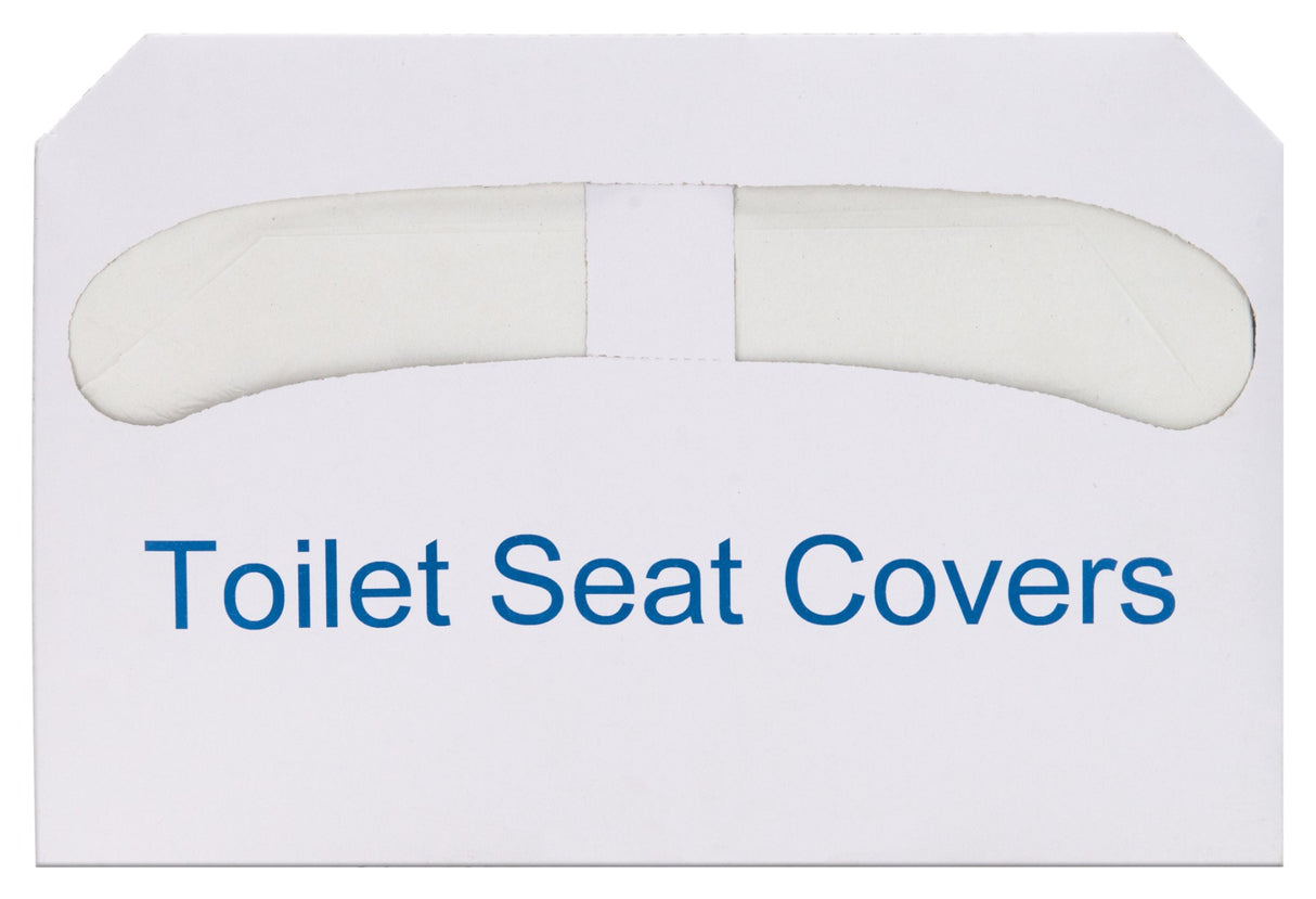 Winco TSC-250 Half Fold Toilet Seat Cover Paper - 250/Pack