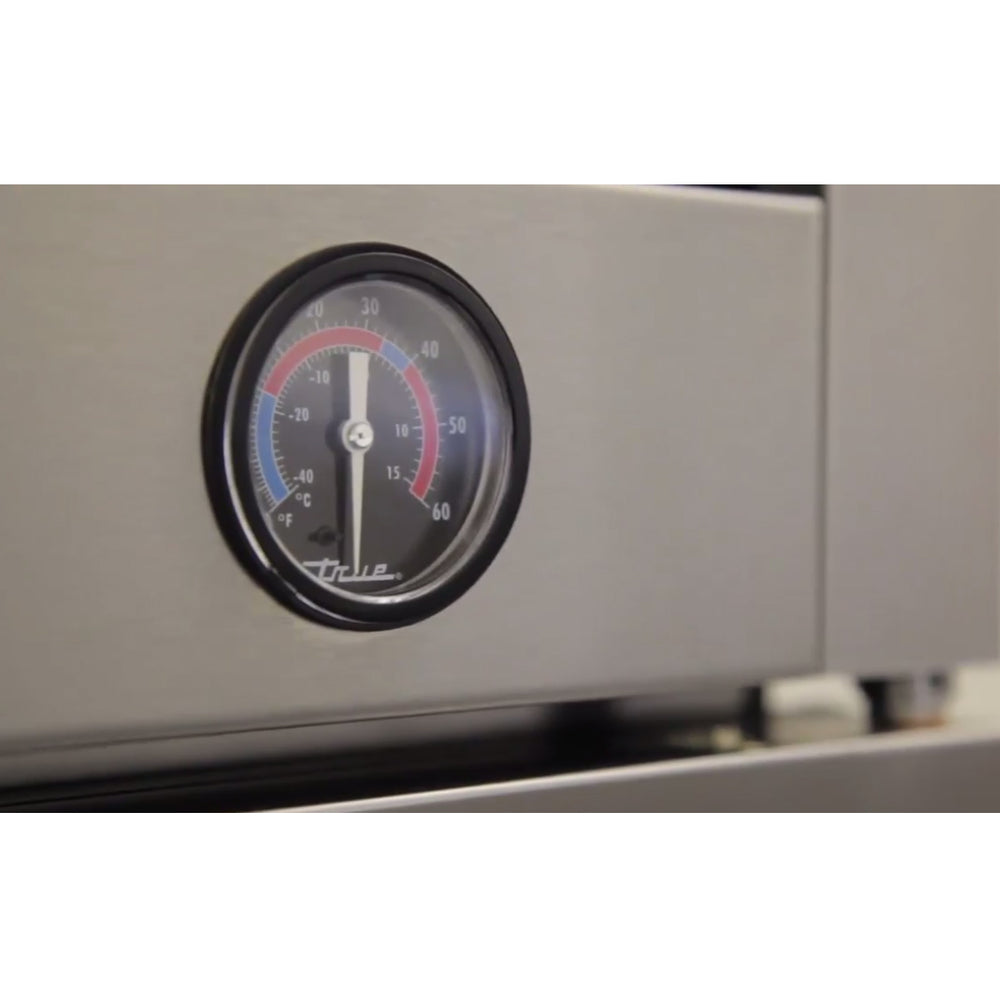 True T-43-HC 2-Section Left/Right Hinged 2 Solid Swing Door Reach-In Refrigerator 47" - 38.5 cu. ft. - 115v