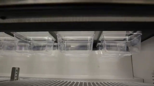 True TSSU-48-12-HC 2-Section 2 Door Refrigerated Salad/Sandwich Prep Table 48" - Holds (12) 1/6 Size Pans - 115v