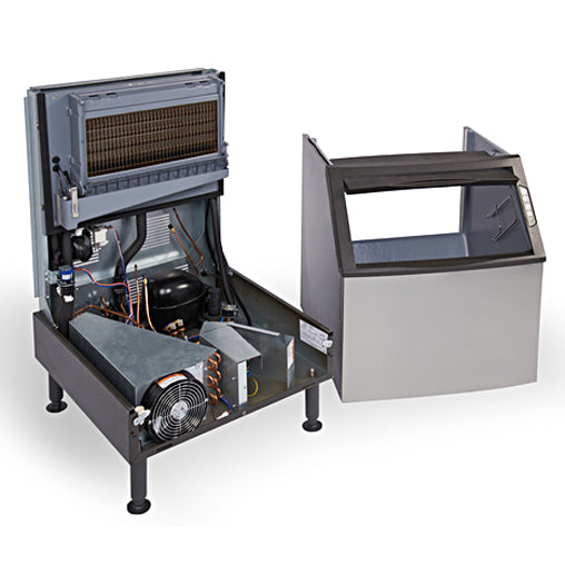 Manitowoc UDP0310A NEO Air Cooled Undercounter Dice Ice Machine with 119 lb. Bin 30" - 315 lb/24hrs