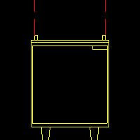 Traulsen UST276-L 1-Section Left Hinged 1 Door Refrigerated Salad/Sandwich Prep Table with Low Profile Flat Lid 27" - Holds (6) 1/6 Size Pans - 7.7 cu. ft. - 115v