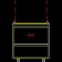 Traulsen UST2312-D 1-Section 2 Drawer Refrigerated Salad/Sandwich Prep Table with Low Profile Flat Lid 32" - Holds (12) 1/6 Size Pans - 8.8 cu. ft. - 115v