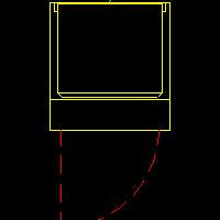 Traulsen UST2312-L-SB 1-Section Left Hinged 1 Door Refrigerated Salad/Sandwich Prep Table with Low Profile Flat Lid & Stainless Steel Back 32" - Holds (12) 1/6 Size Pans - 8.8 cu. ft. - 115v