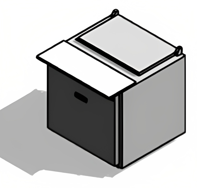 Traulsen UST238-L 1-Section Left Hinged 1 Door Refrigerated Salad/Sandwich Prep Table with Low Profile Flat Lid 32" - Holds (8) 1/6 Size Pans - 8.8 cu. ft. - 115v