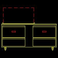 Traulsen UST7218-DD 2-Section 4 Drawer Refrigerated Salad/Sandwich Prep Table with Low Profile Flat Lid 72" - Holds (18) 1/6 Size Pans - 20 cu. ft. - 115v