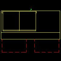 Traulsen UST7218-DD 2-Section 4 Drawer Refrigerated Salad/Sandwich Prep Table with Low Profile Flat Lid 72" - Holds (18) 1/6 Size Pans - 20 cu. ft. - 115v