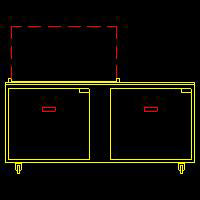 Traulsen UST7218-LL-SB 2-Section Left/Left Hinged 2 Door Refrigerated Salad/Sandwich Prep Table with Low Profile Flat Lid & Stainless Steel Back 72" - Holds (18) 1/6 Size Pans - 20 cu. ft. - 115v