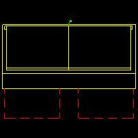 Traulsen UST7230-DD 2-Section 4 Drawer Refrigerated Salad/Sandwich Prep Table with Low Profile Flat Lid 72" - Holds (30) 1/6 Size Pans - 20 cu. ft. - 115v