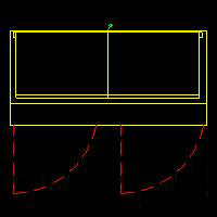 Traulsen UST7230-LL-SB 2-Section Left/Left Hinged 2 Door Refrigerated Salad/Sandwich Prep Table with Low Profile Flat Lid & Stainless Steel Back 72" - Holds (30) 1/6 Size Pans - 20 cu. ft. - 115v