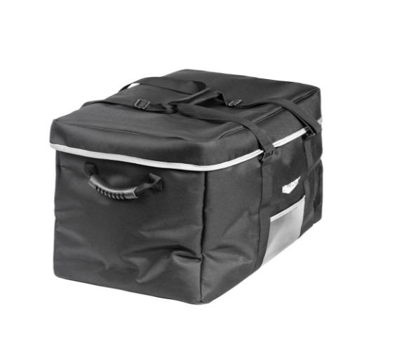 Vollrath VCBL100 Insulated Catering Bag w/ Carrying Straps - 23"W x 15"D x 14"H, Black - 5ea/Case