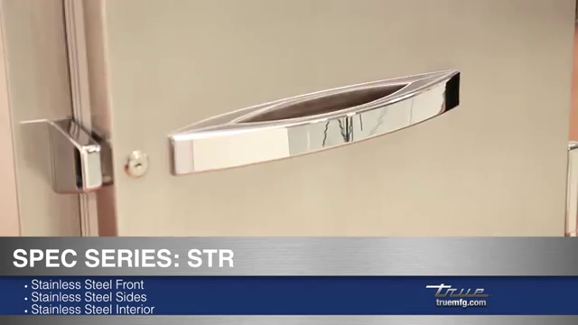 True STA1F-2HS-HC Spec Series 1-Section 2 Solid Half Door Reach-In Freezer 27" - 115v