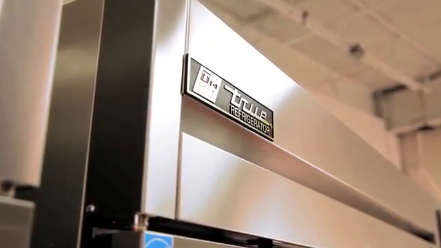 True T-72-HC 3-Section Left/Right/Right Hinged 3 Solid Swing Door Reach-In Refrigerator 78" - 72 cu. ft. - 115v