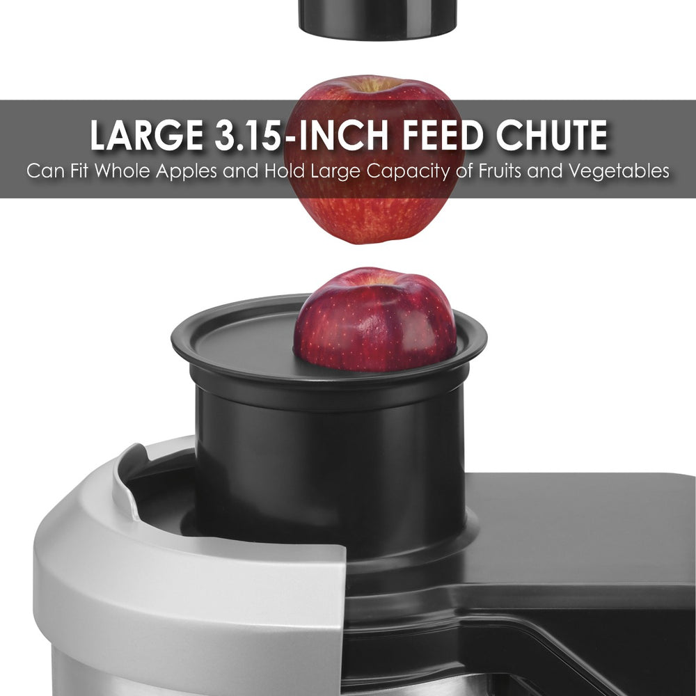 Waring WJX80 Electric Continuous Pulp Eject Juice Extractor / Juicer - 120v