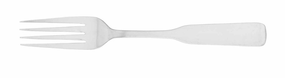 Walco WL4705 Derby 18/0 Stainless Steel Dinner Fork 7-7/16" - 24/Box