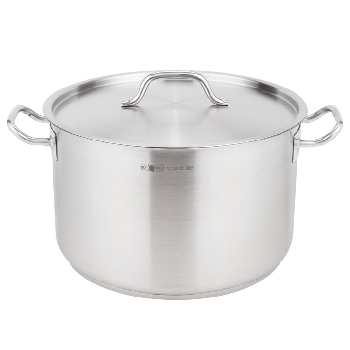 Vollrath 3905 Optio Sauce Pot with Cover-22 Qt