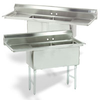 Restaurant Equipment - Commercial Warewashing & Storage - Commercial Sinks - 2 Compartment Sinks [B2B]