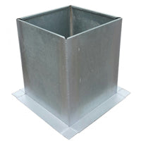 Vent Hood Fan Flashing - Roof Curbs and Wall Curbs