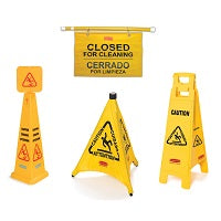 Janitorial Supplies - Caution and Safety Signs