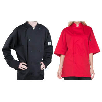 Kitchen Supplies - Textiles: Gloves - Aprons - Towels - Apparel & More - Chef Coats and Jackets