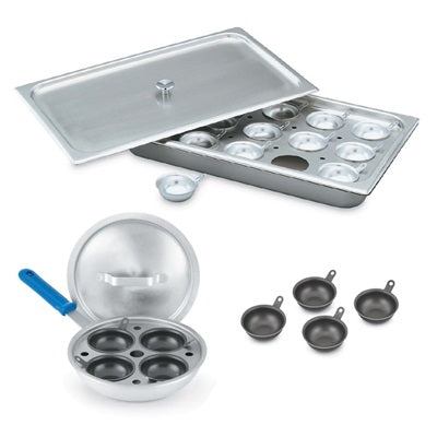 Kitchen Supplies - Kitchen Cookware: Stock Pots - Sauce Pans - Sheet Pans & Fry Pans - Egg Poacher Pans & Cups