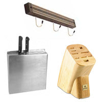 Kitchen Supplies - Kitchen Cutlery: Knives & Cutting Board & Gloves - Knife Racks - Blocks & Holders