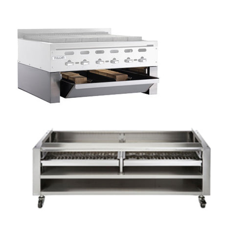 Restaurant Equipment - Commercial Charbroilers - Charbroiler Smoker Bases & Smoke Drawers