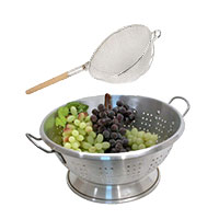 Kitchen Supplies - Kitchen Tools - Strainers - Sifters - Colanders