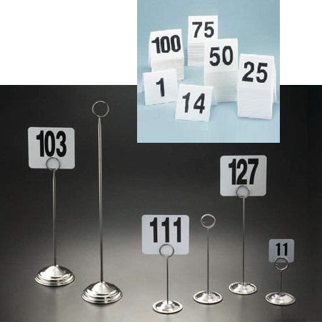 Tabletop - Tabletop Display & Decor - Tabletop Signs - Card Holders & Number Stands [B2B]