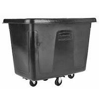 Janitorial Supplies - Trash Supplies - Industrial Trash Cans / Tilt Carts / Cube Trucks