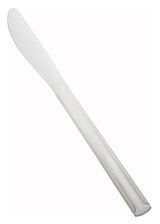 Winco 0001-08 Dominion 18/0 Stainless Steel Medium Weight Dinner Knife 8" - 300/Case