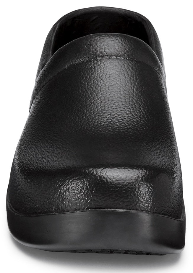 Klogs Footwear 0011-6002-W6-MW Boca Women's Slip Resistant Clog / Chef Shoes with TRUComfort Insole - Black - Size 6 - Medium Wide