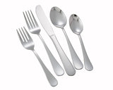 Winco 0026-01 Elite 18/0 Stainless Steel Heavy Weight Teaspoon 6" - 600/Case