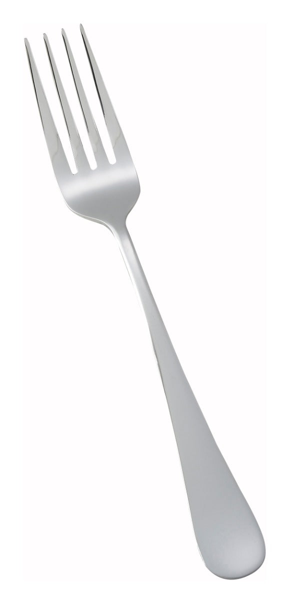 Winco 0026-05 Elite 18/0 Stainless Steel Heavy Weight Dinner Fork 7-1/8" - 600/Case