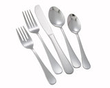 Winco 0026-05 Elite 18/0 Stainless Steel Heavy Weight Dinner Fork 7-1/8" - 600/Case