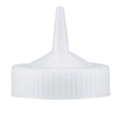Vollrath 4913-13  Wide Mouth Squeeze Bottle Replacement Cap Clear