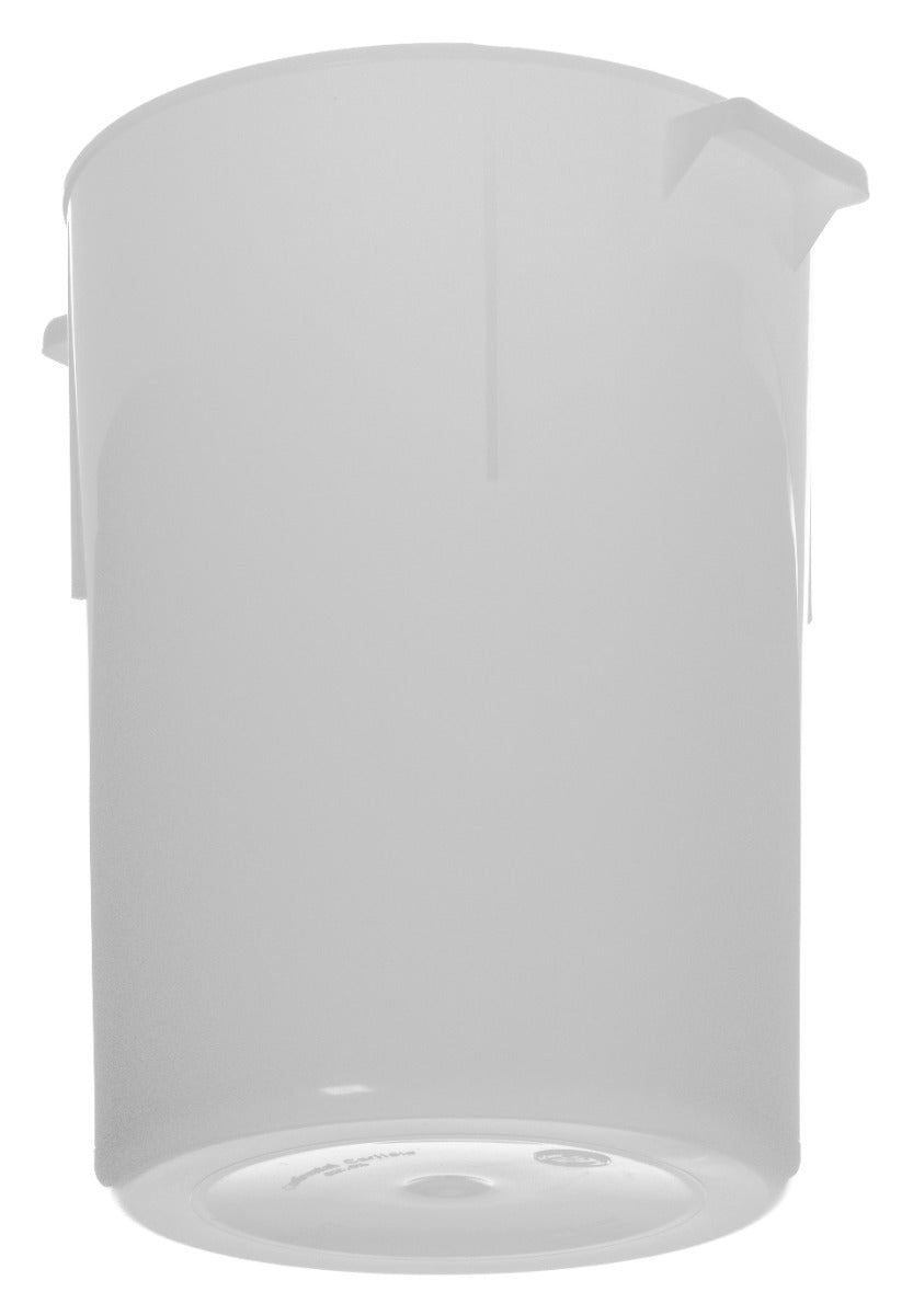 Carlisle 080002 StorPlus Polyethylene Bain Marie Food Storage Container 8 qt. - White