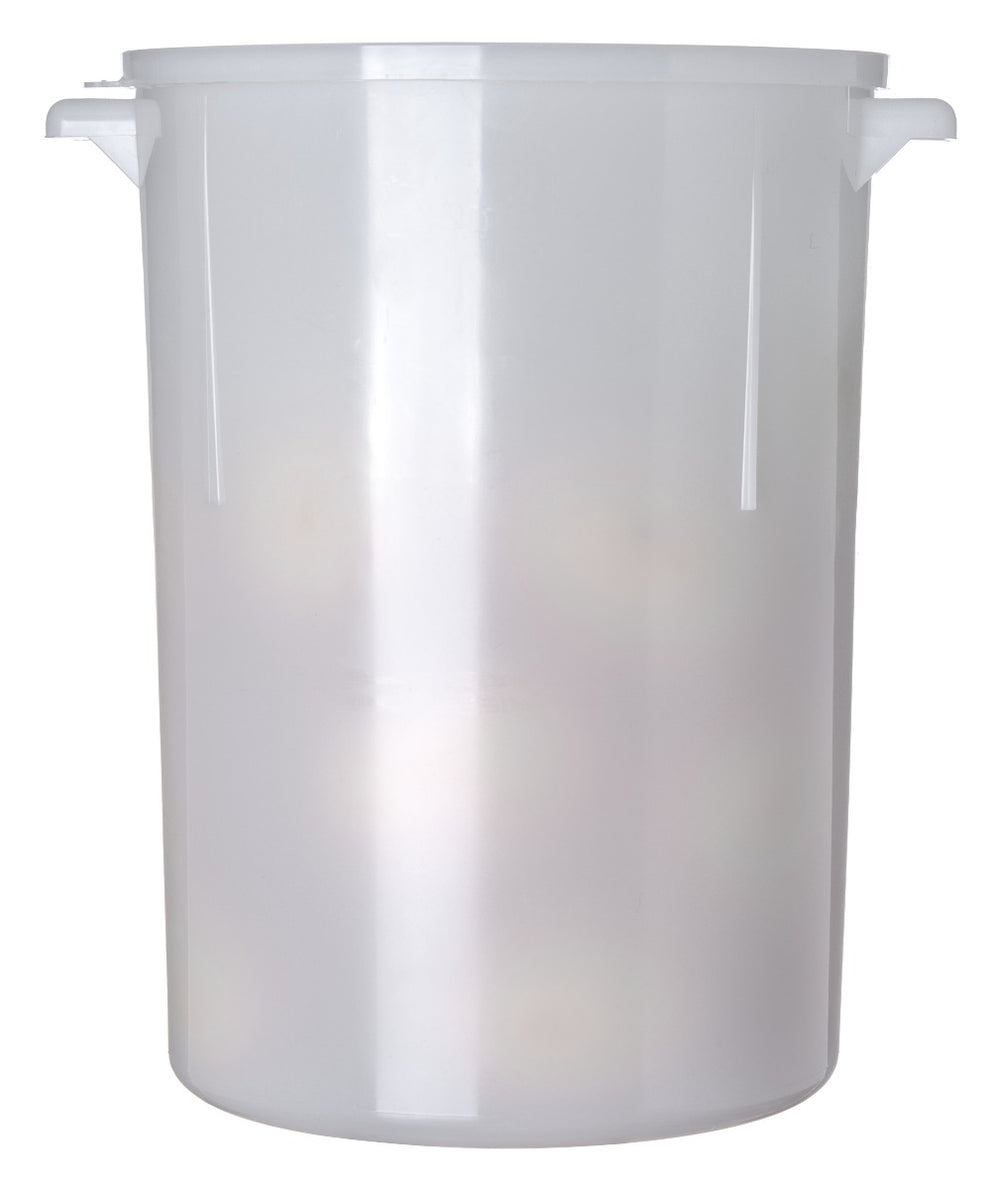 Carlisle 080002 StorPlus Polyethylene Bain Marie Food Storage Container 8 qt. - White