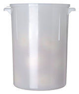Carlisle 080002 StorPlus Polyethylene Bain Marie Food Storage Container 8 qt. - White