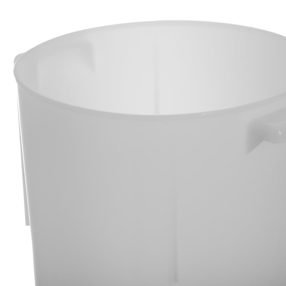 Carlisle 080002 StorPlus Polyethylene Bain Marie Food Storage Container 8 qt. - White