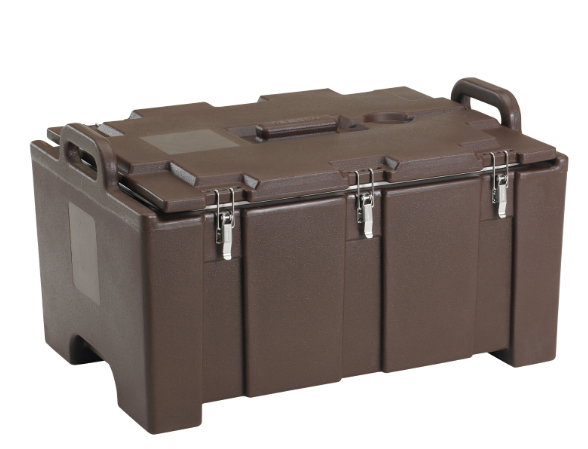 Cambro 100MPC131 Camcarriers® Insulated Food Carrier - 40 qt w/ (1) Pan Capacity, Brown