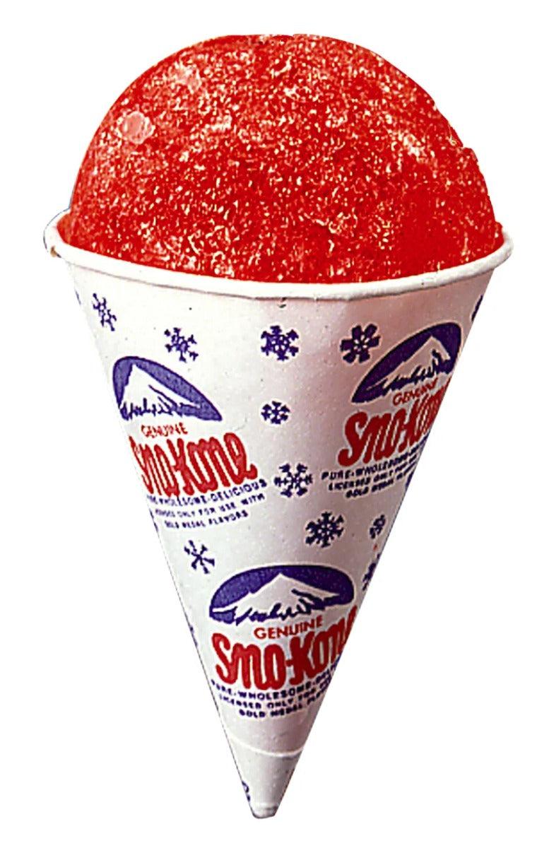 Gold Medal 1060M Sno-Kone Disposable Snow Cone Cups 6 oz. - 200/Sleeve