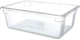 Carlisle 1062207 Food Storage Box 12-1/2 Gal Polycarbonate Clear