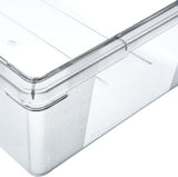 Carlisle 1062207 Food Storage Box 12-1/2 Gal Polycarbonate Clear